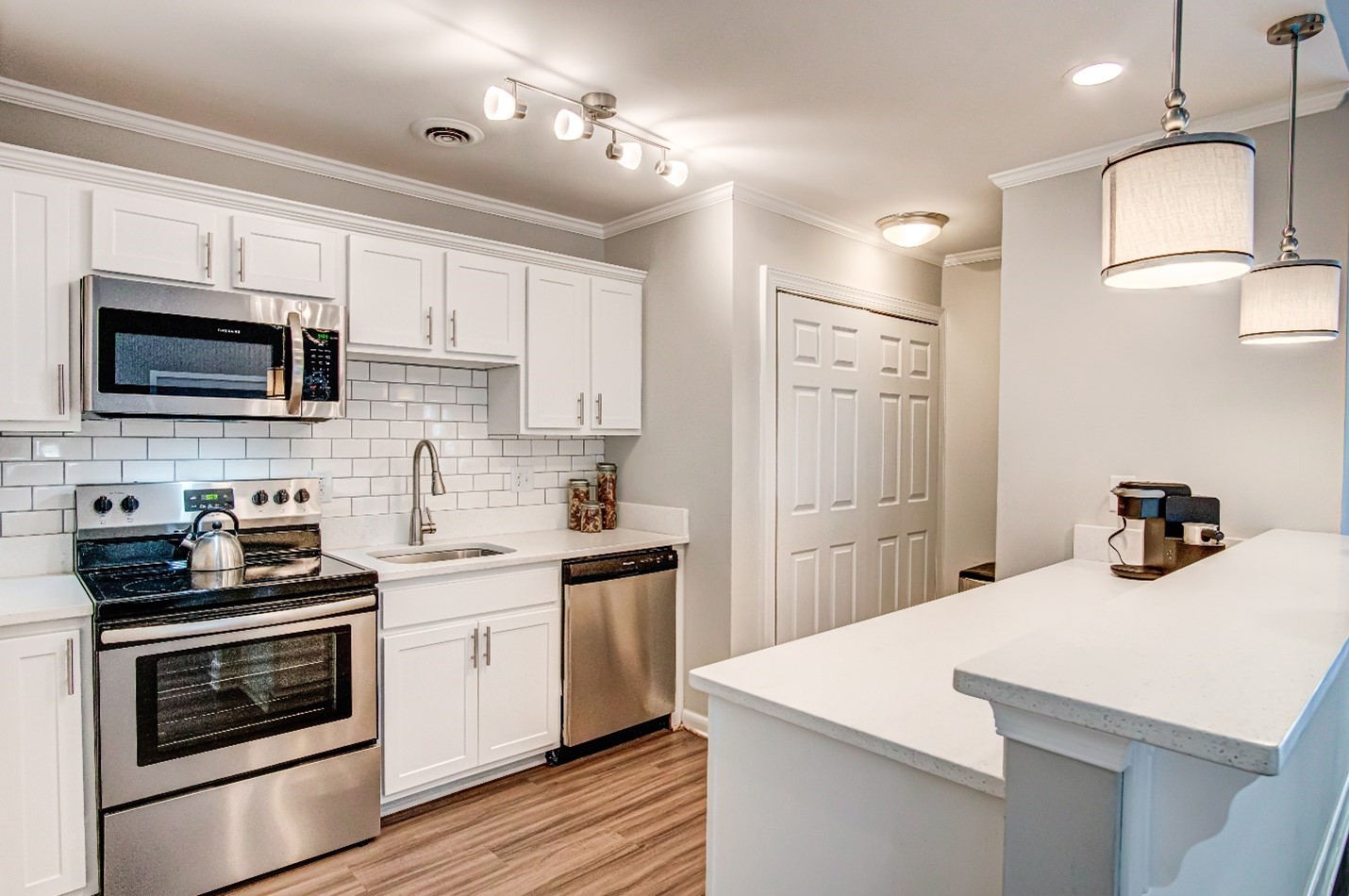 Triangle Park common area kitchen renovation